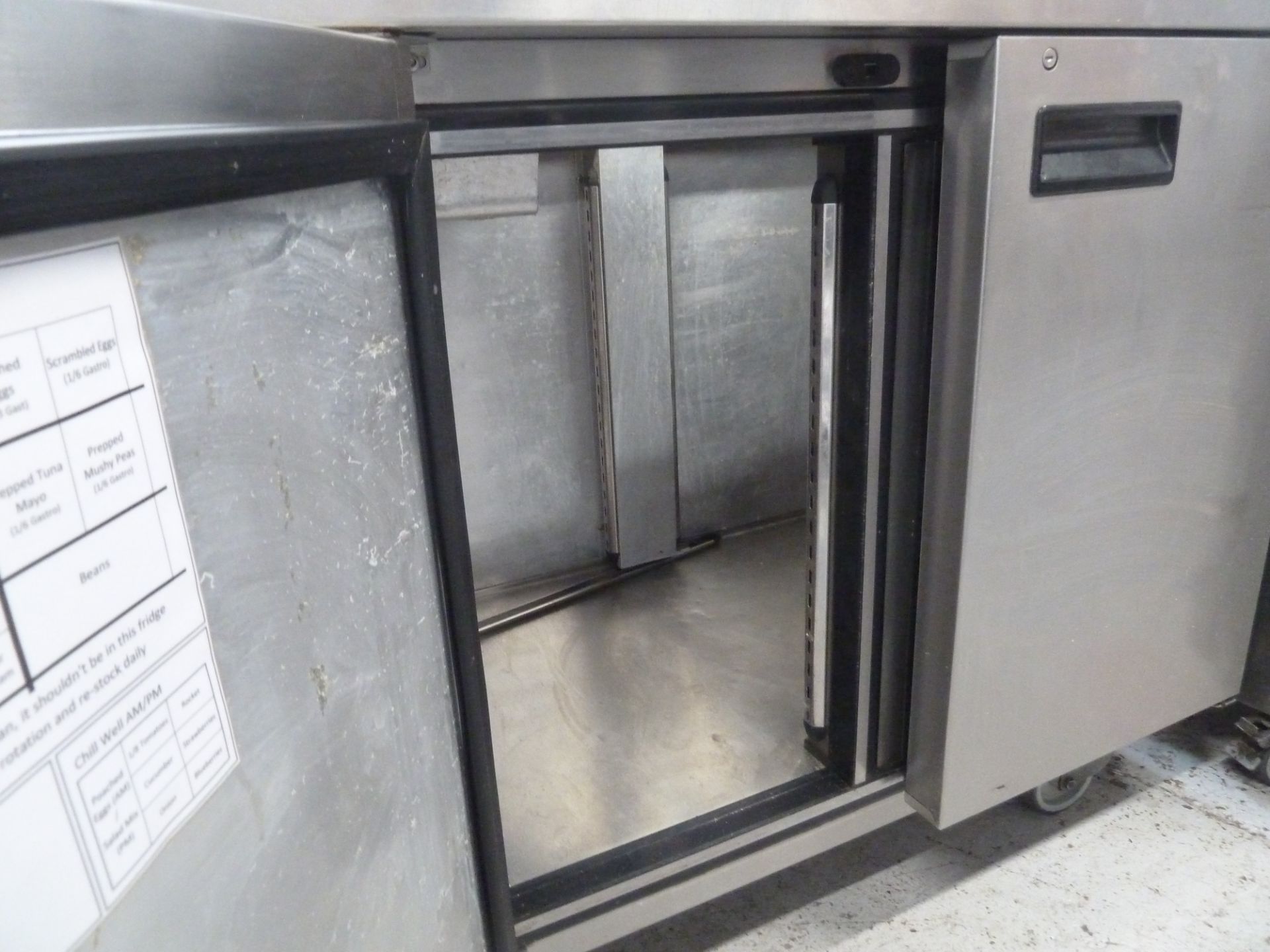* Acme 2 door refridgerator Acme 2 door refridgerator with shelf. Ideal for storing catering - Image 2 of 3