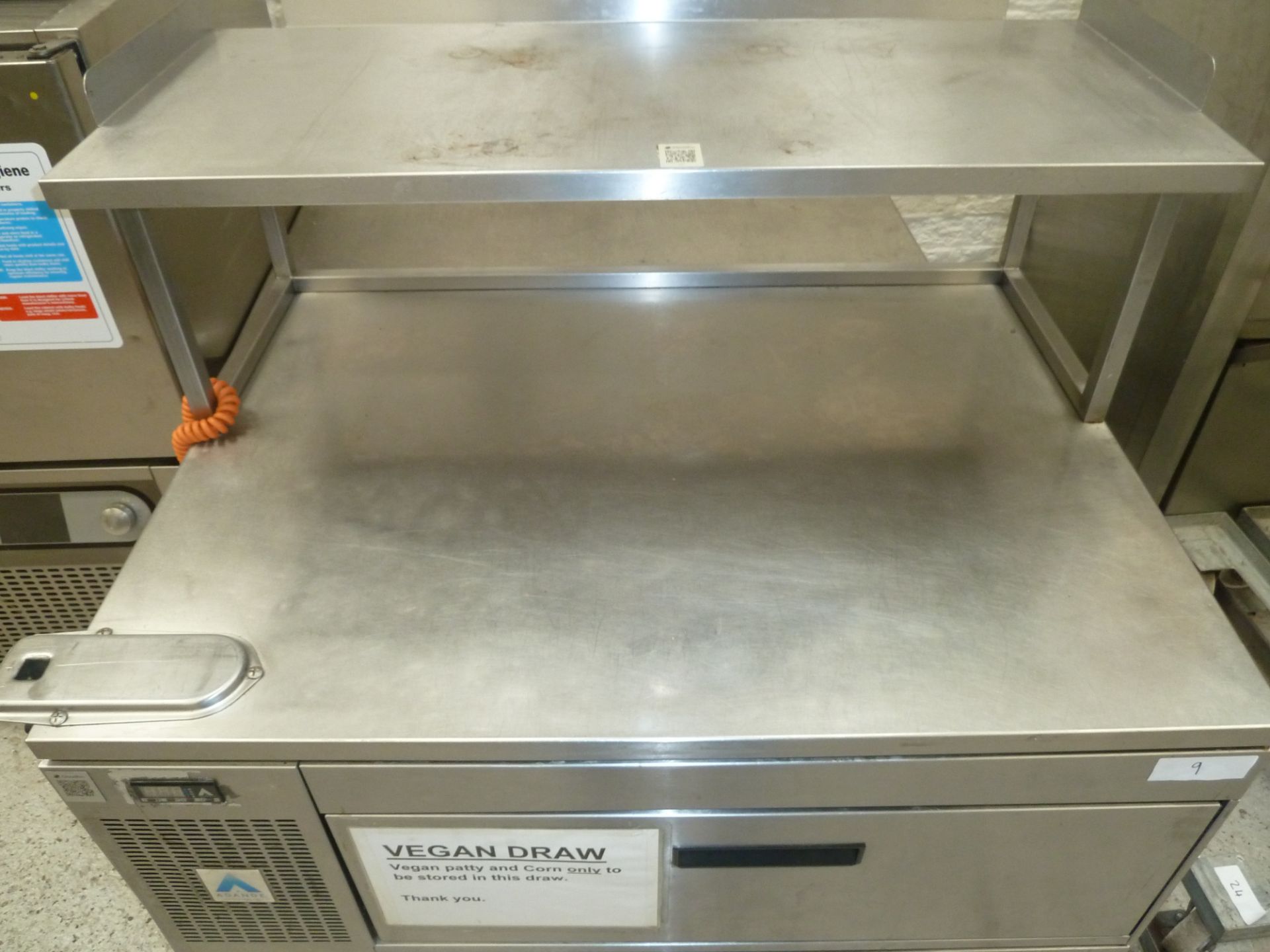 * Adande Adande VCS Under Counter Double Drawer Unit, with storage shelf on top. Very clean - Image 2 of 3