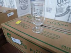 * Carlsberg x10 Carlsberg pilsner glasses, good condition, no chips/cracks.