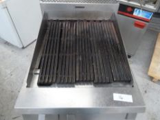 * Falcon Chargrill Falcon gas chargrill, on stand. (600Wx1080Hx850D)