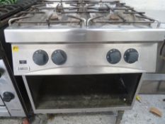 * Zanussi 2005 Zanussi ELX 4 burner oven with storage underneath, very clean condition.(