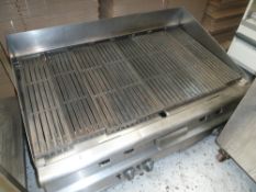 * Falcon falcon gas char grill 1200mm wide heavy duty good condition.