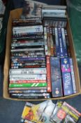 Box of DVDs