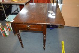 Victorian Mahogany Drop Leaf Table