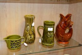 Sylvac Celery Vase, Hornsea Pottery, etc.