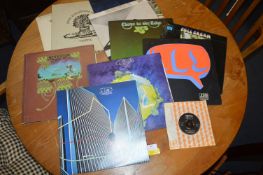 Ten 12" LP Records Including Yes, Traffic & Cream