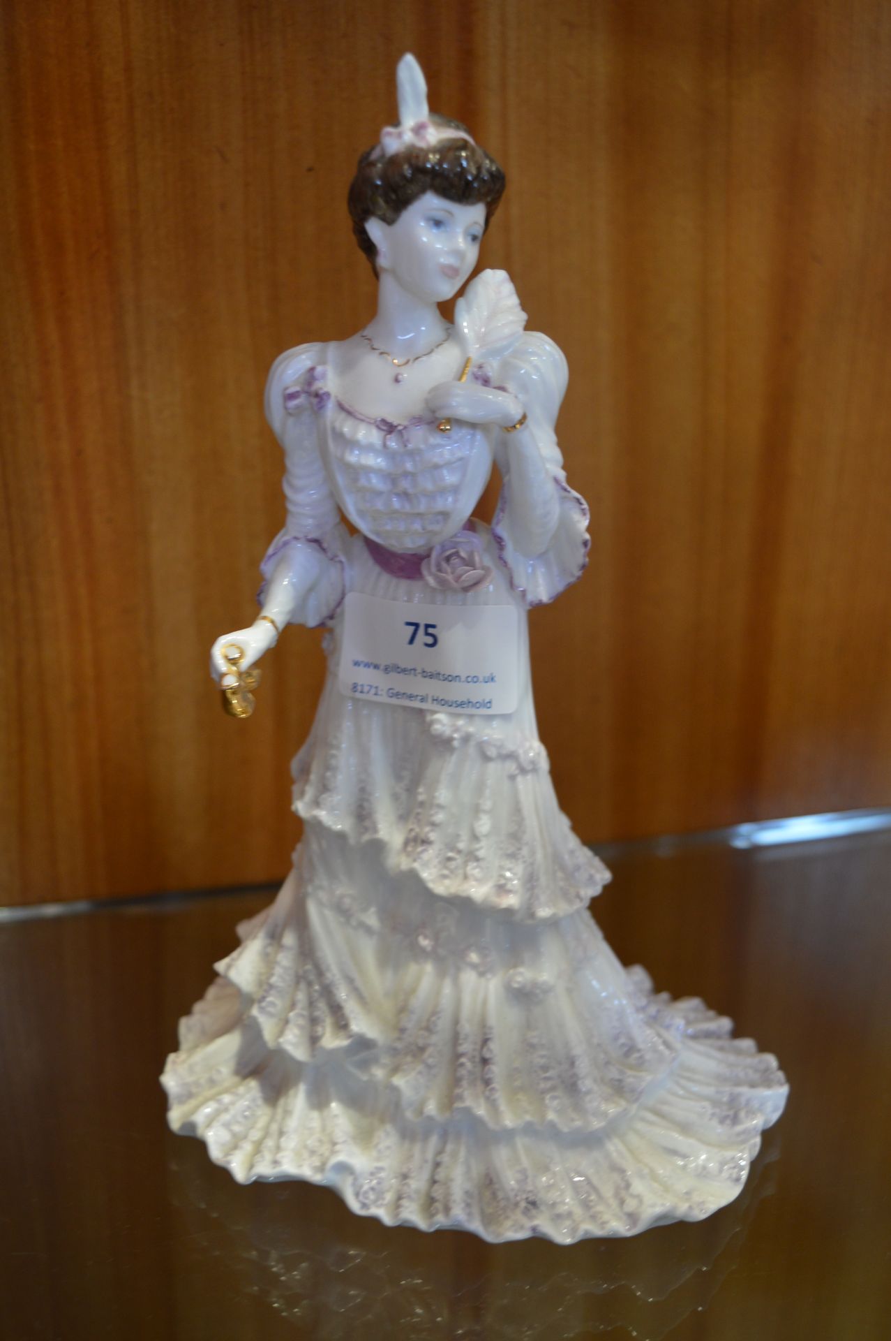 Coalport Golden Age Figurine - Eugenie