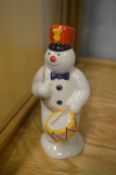 Royal Doulton Snowman Drummer Figure