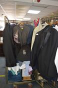 Cage of Gents Clothing Including 3pc Suit, etc.