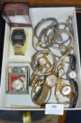 Wristwatches and Straps Including Vintage Lighter