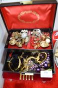Jewellery Box and Costume Jewellery