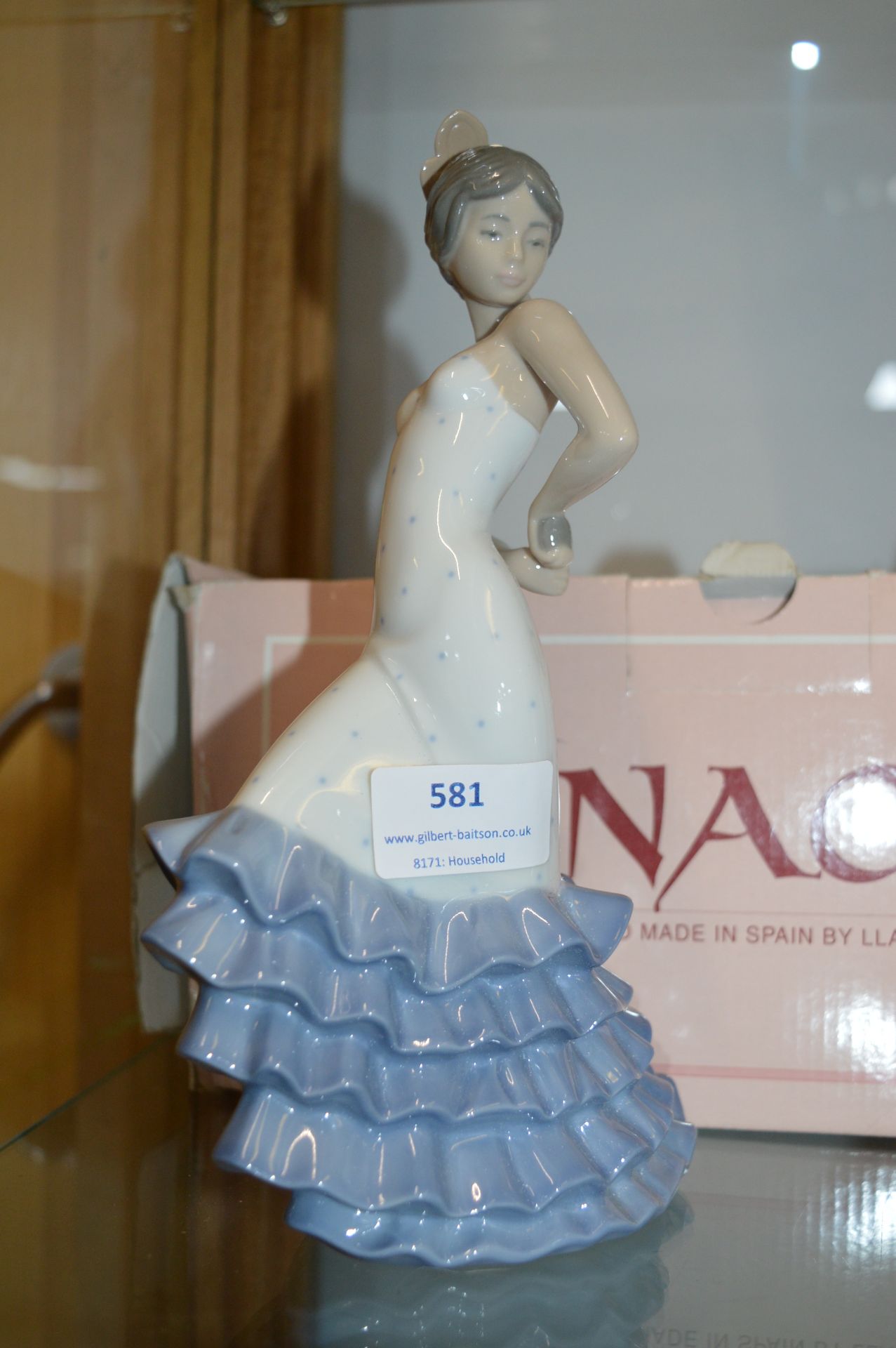Lladro Nao Figurine of a Flamenco Dancer