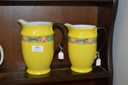 Two Handly Nelson Ware Jugs