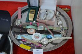 Tray Lot of Ladies Wristwatches