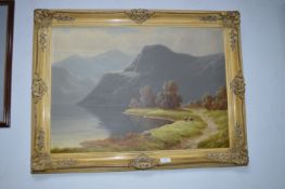 Framed Oil on Canvas signed Servaas - Highland Sce