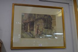 Gilt Framed Mediterranean Print