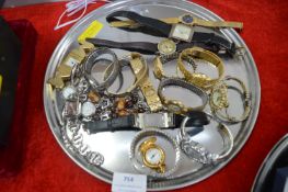 Tray Lot of Ladies Wristwatches