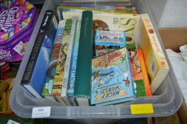 Box of Children's Books; Dinosaurs, Nature, etc.
