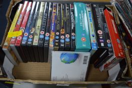 Box of DVDs