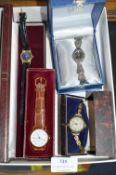 Four Boxed Wristwatches, etc.