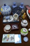 Japanese Porcelain, Vases, Tea Set, etc.