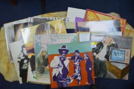 Twenty Two 12" LP Records Including Joni Mitchell,