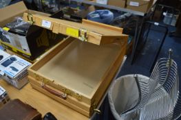 Portable Artist Case with Easel