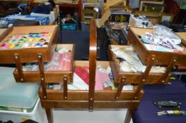 Vintage Sewing Box and Contents