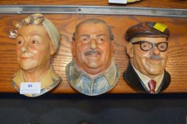 Three Coronation Street Wall Figures - Hilda Ogden