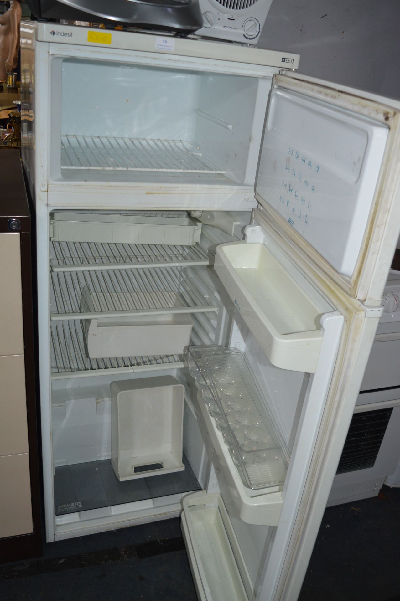 Indesit Upright Fridge Freezer - Image 2 of 2