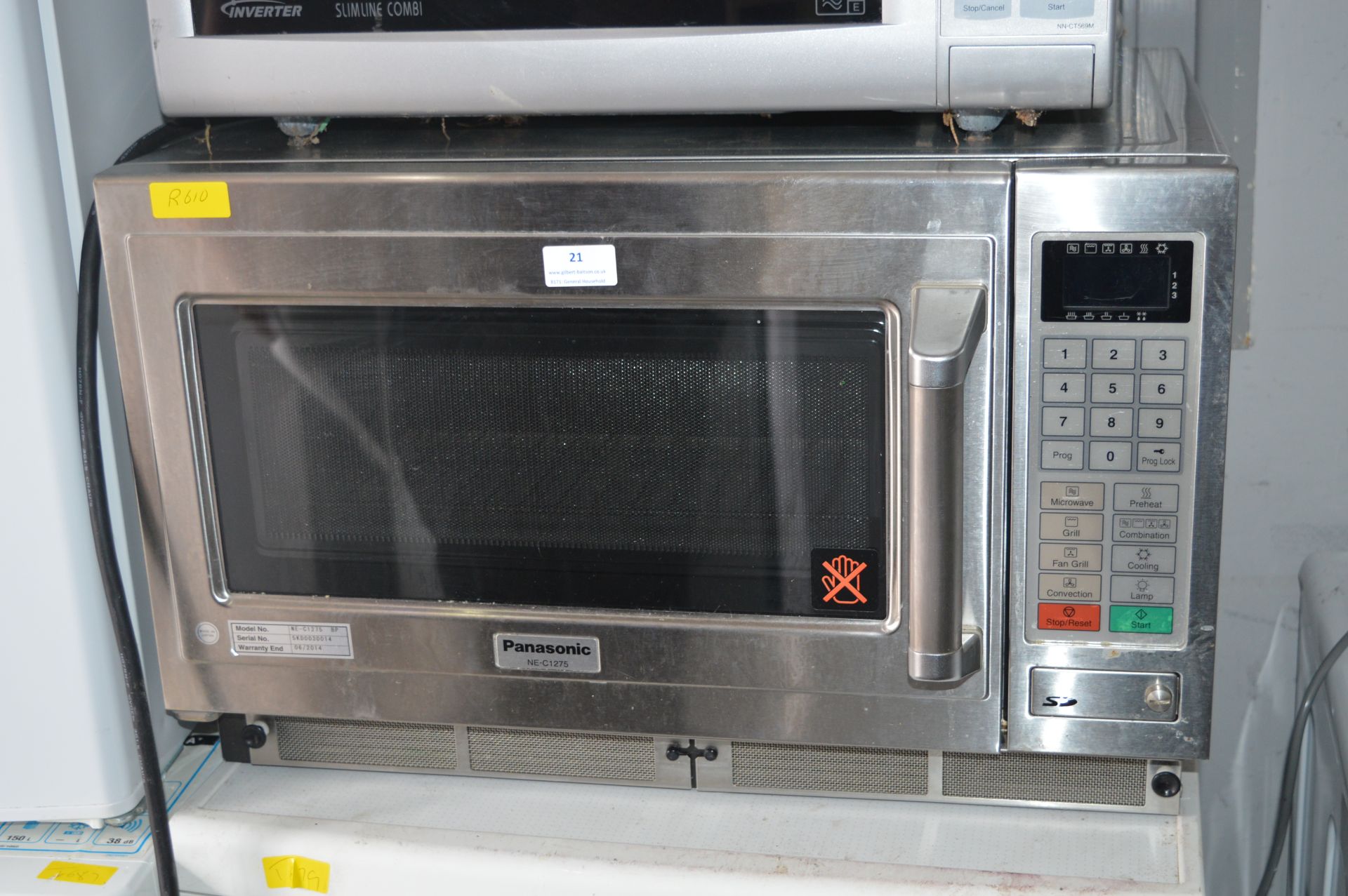 Panasonic NEC1275 Catering Microwave Oven
