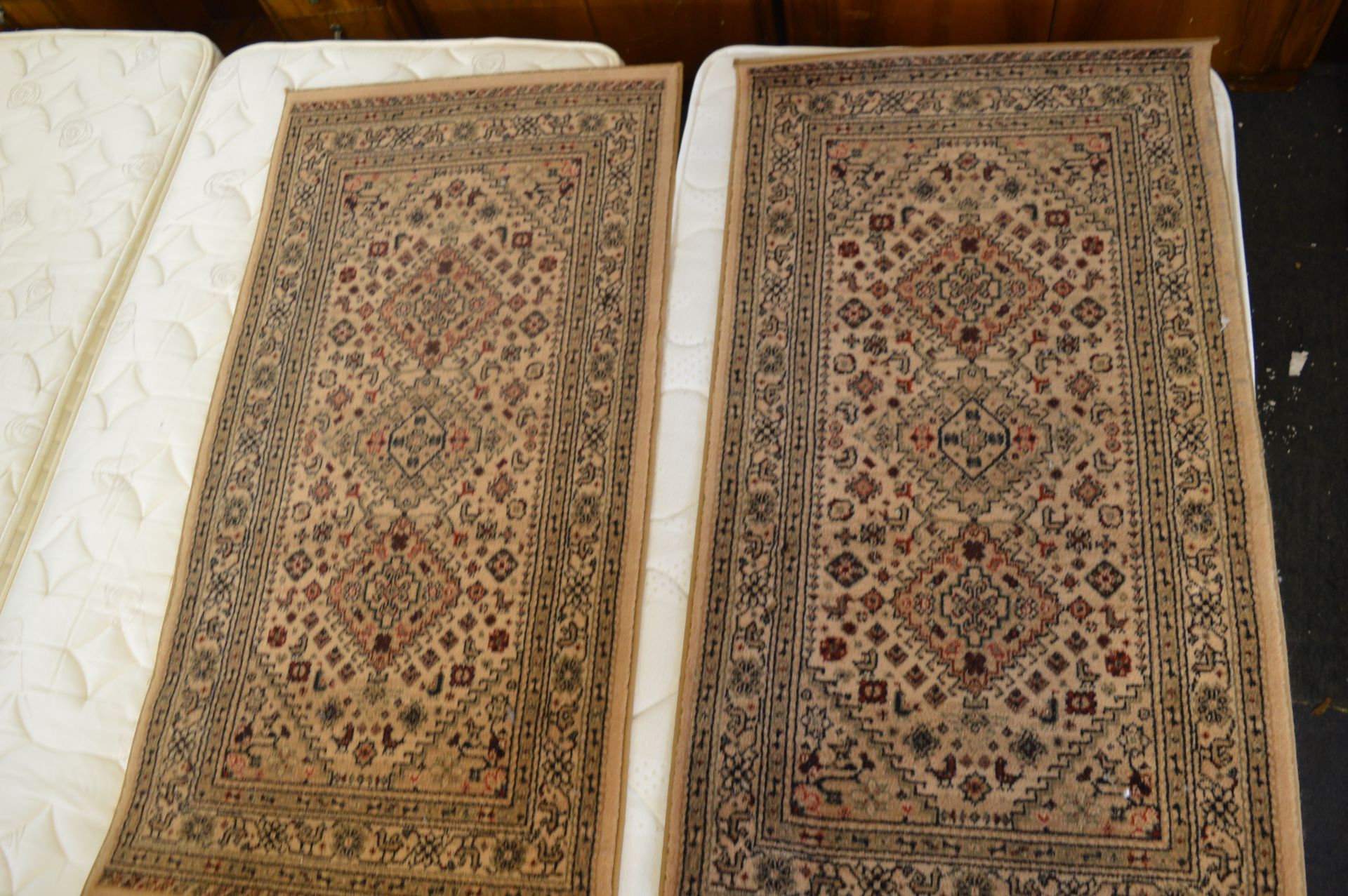 Pair of Afghan Rugs 80x150cm