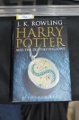First Edition Harry Pottery at the Deathly Hallows