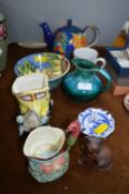 Whittard Teapot and Decorative Items