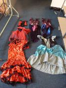 Five Burlesque Fancy Dress Costumes