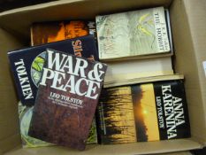 Box of Hardback & Paperback Novels