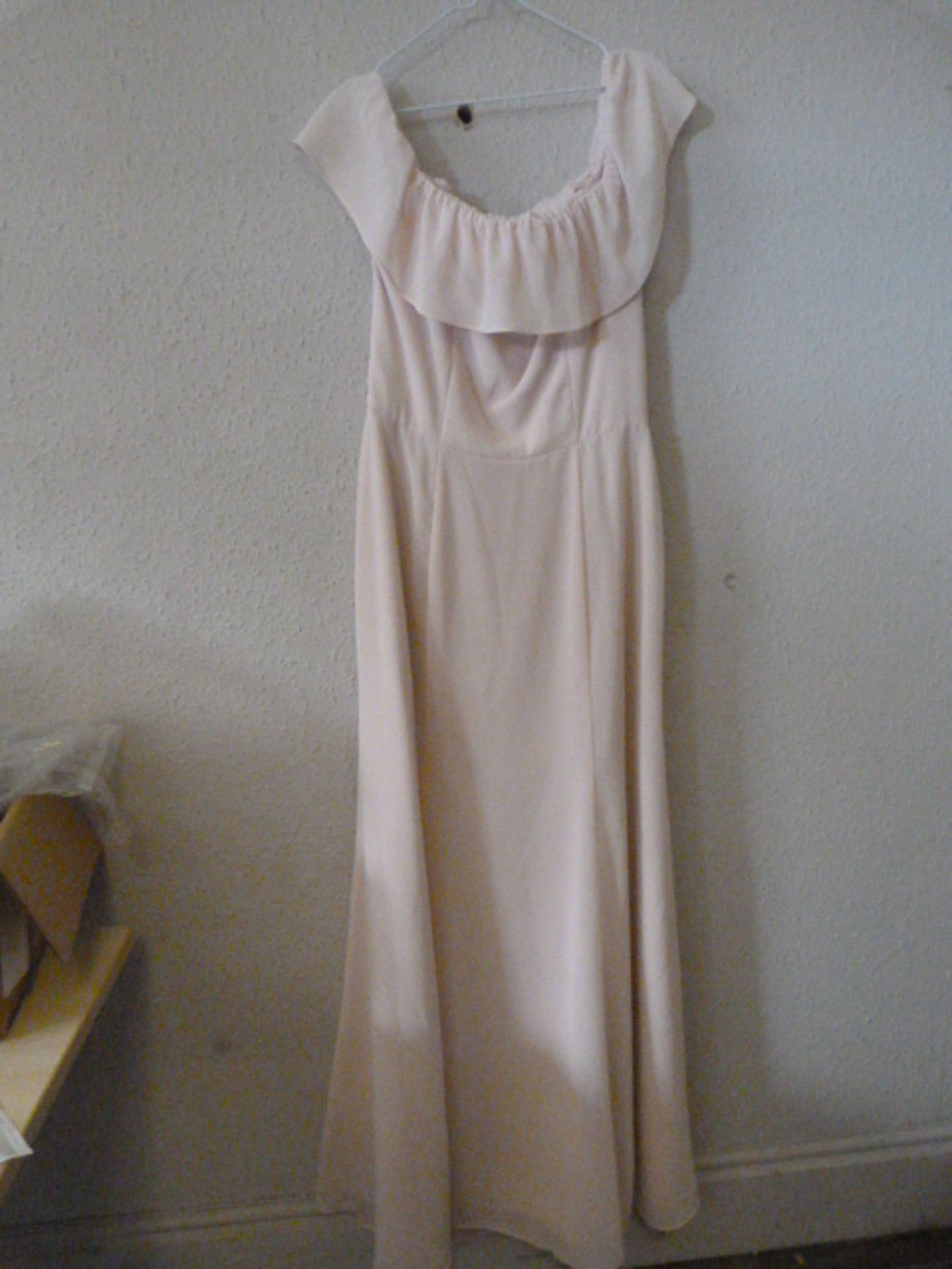 Size: 12 Blush Bridesmaid Dress