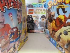 Buckaroo, Pop-Up Pirate and Lego Star Wars Book