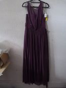 *Six: 14 Aubergine Bridesmaid Dress