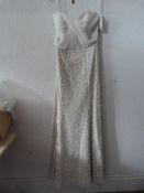 *Size: 8 Oyster Bridesmaid Dress