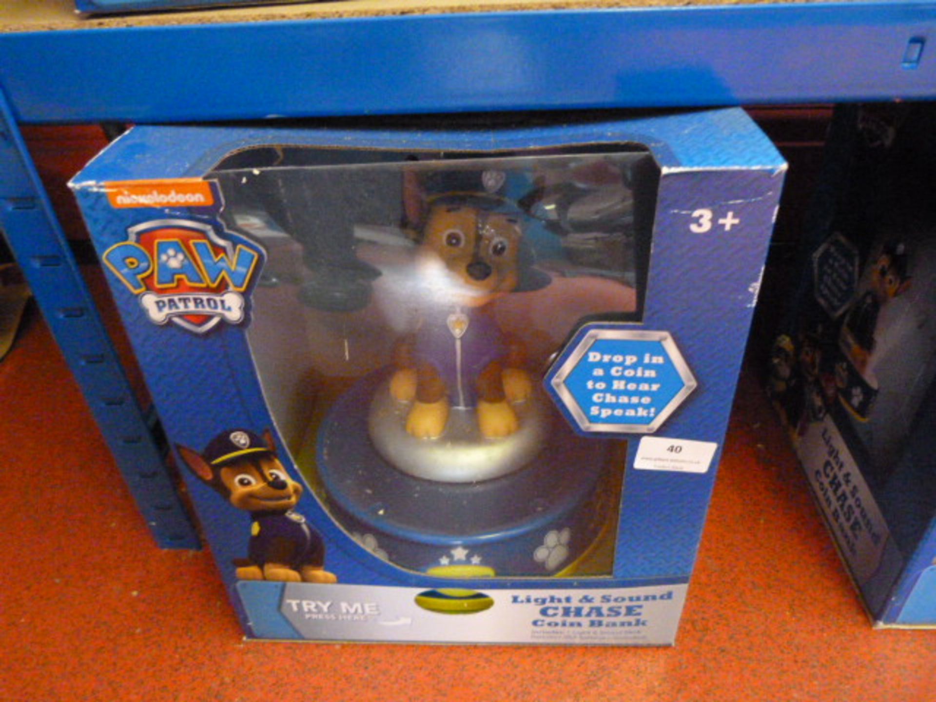 *Paw Patrol Chase Coin Bank