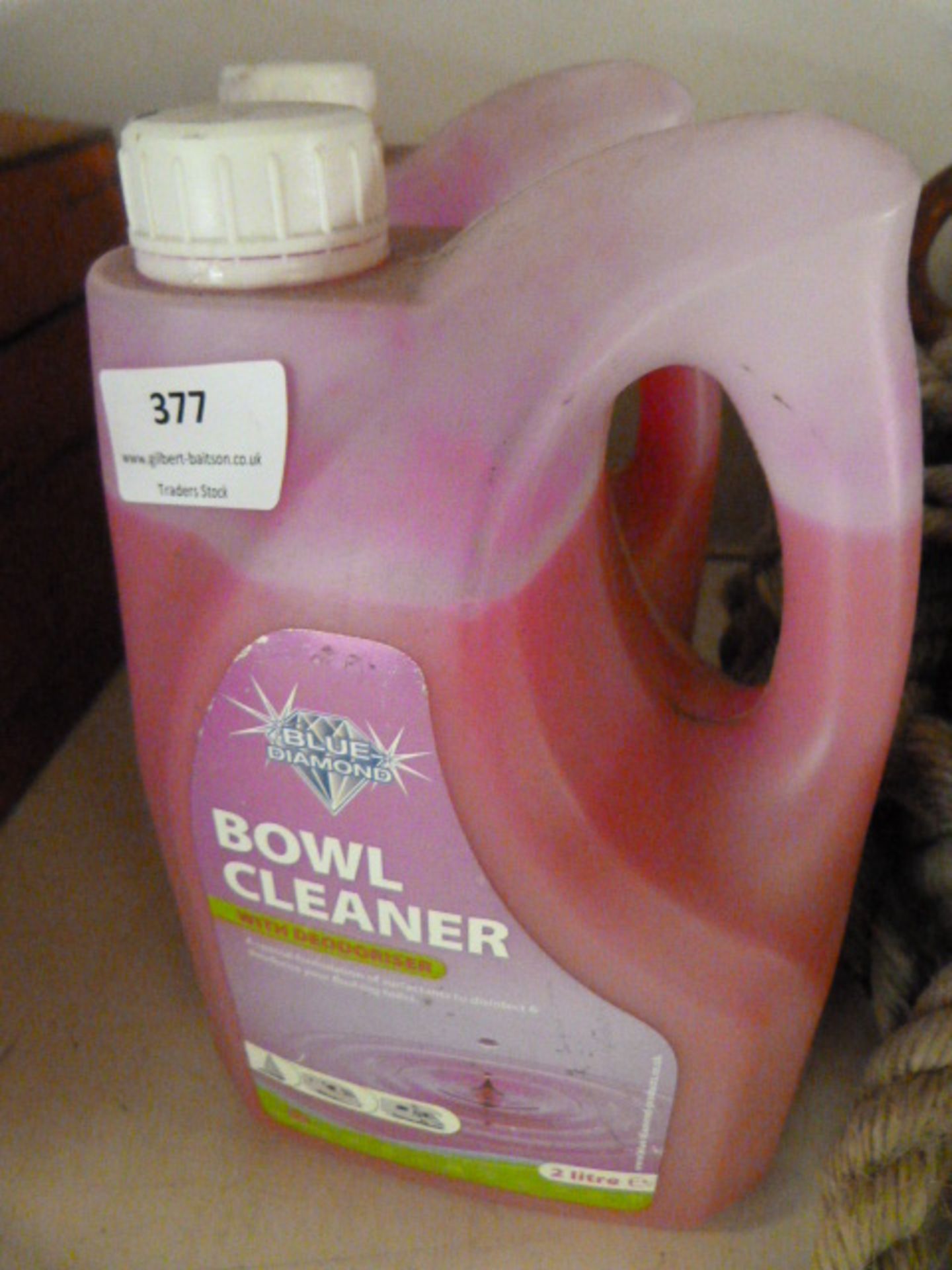 2x 2L Bottles of Blue Diamond Bowl Cleaner