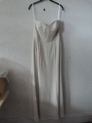 *Size: 8 Oyster Bridesmaid Dress