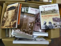 Box of Hardback & Paperback Books Including Local