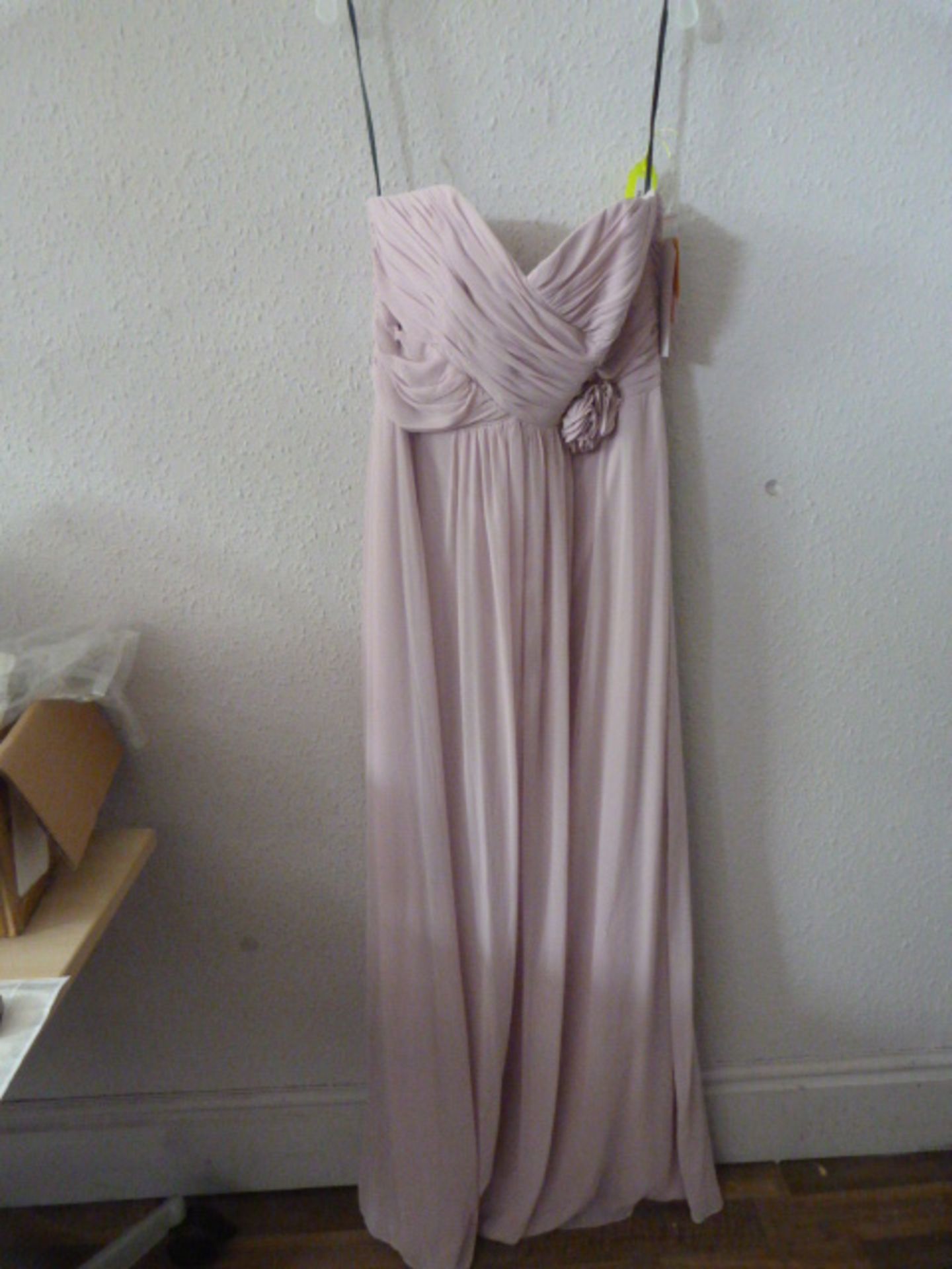 *Dessy Collection Suede Rose Size: 16 L Bridesmaid