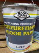 *20L Tin of Floormaster Grey Polyurethane Floor Pa