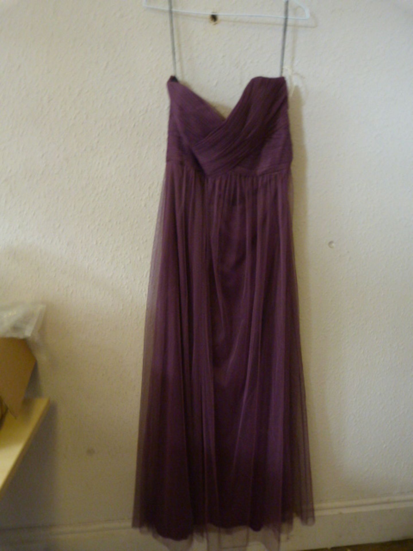 *Size: 14 Aubergine Bridesmaid Dress