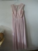 *Size: 14 Suede Rose Bridesmaid Dress