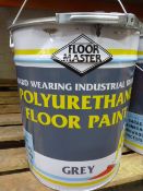 *20L Tin of Floormaster Grey Polyurethane Floor Pa