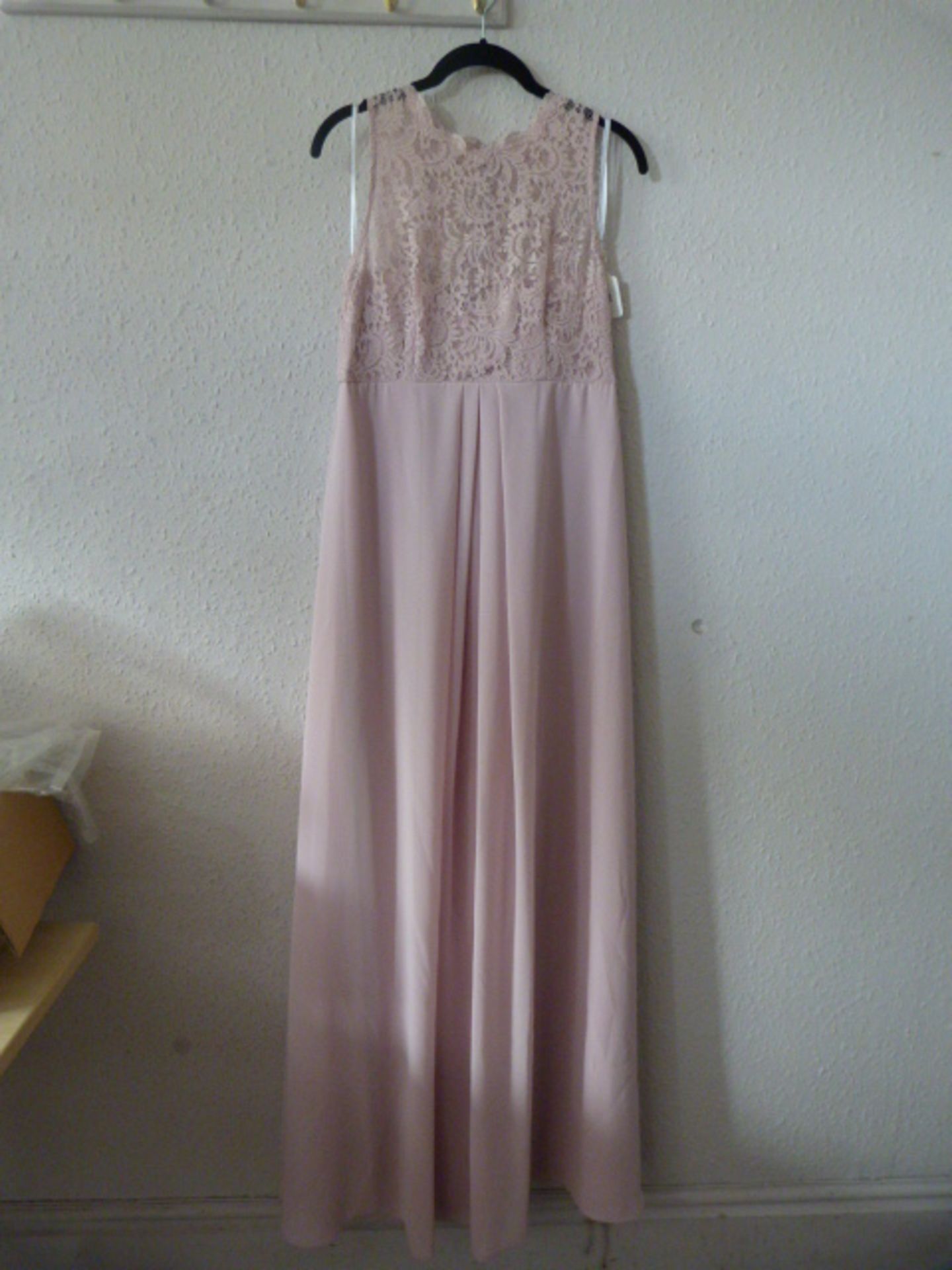 *Size: 6 Suede Rose Bridesmaid Dress